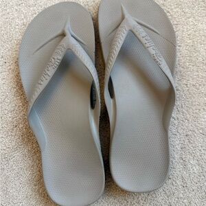 Gray Flip Flops